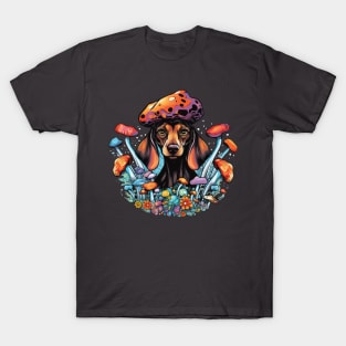 Psilocybin Dachshund T-Shirt